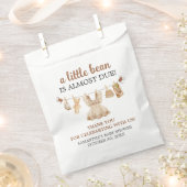Brewing Coffee Baby Shower Geschenktütchen (Ausgeschnitten)