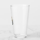 Brewing Dad Beer Vintage Engraving Shirt Design_1 Glas (Links)