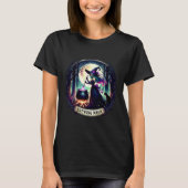 "Brewing Magic" Halloween Witch Shirt (Vorderseite)