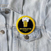 Brewmaster Beer Zuhause-brew Vater Button (Beispiel)