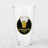 Brewmaster Beer Zuhause-brew Vater Glas (Vorderseite)