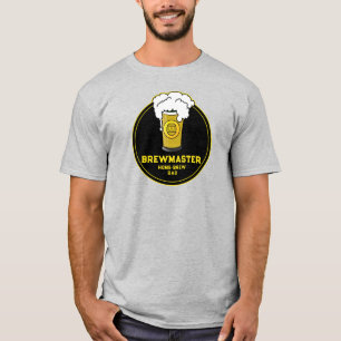 Brewmaster Beer Zuhause-brew Vater T-Shirt
