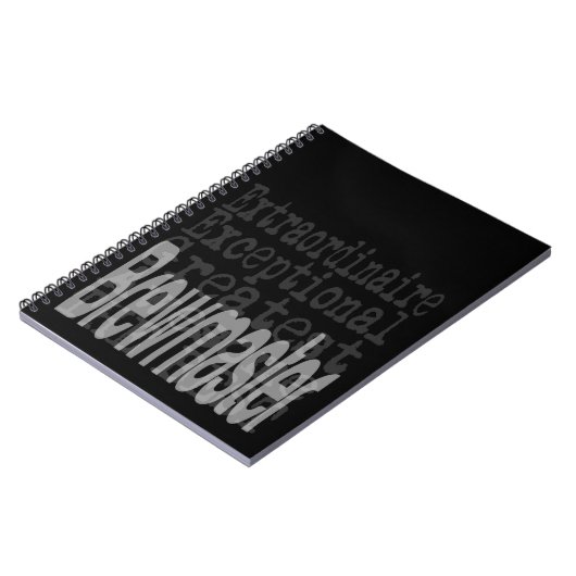 Brewmaster Extraordinator Notizblock (Linke Seite)