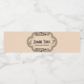 Brews and Boos Zombie Tonic Apothecary Wasserflaschenetikett (Einzelnes Label)