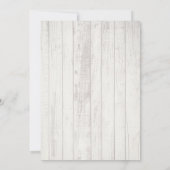 Brews Before I Do's Beers Rehearsal Dinner Einladung (Rückseite)