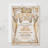 Brews, bevor ich Bachelor Party mache Einladung (Vorderseite)