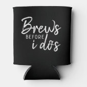 Brews Bevor ich den Co-Ed-Polterabend mache Dosenkühler (Vorderseite)