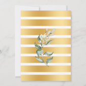 Brews bevor ich Grünen Gold Paare Dusche Einladung (Rückseite)