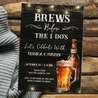 Brews, bevor ich Lässig vor Hochzeit Ansammlung