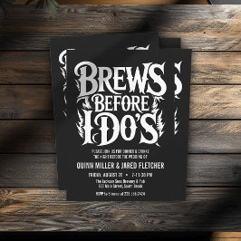 Brews Bevor ich Rock'n'Roll-Probe-Dinner Einladung