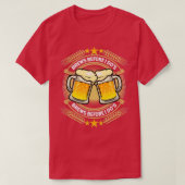 Brews, bevor ich Shirt tue (Design vorne)