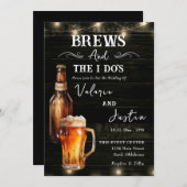 Brews und ich machen eine Lässige Einladung zur Ho (Vorne/Hinten)