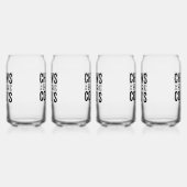 Brews vor I Do's Bachelor Party Spaß Dosenglas (Links)