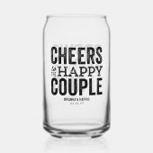 Brews vor I Do's Bachelor Party Trauzeuge Dosenglas (Rückseite)