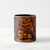 Brews zaubern: Sammlung Halloween-Tasse Zweifarbige Tasse (Mittel)