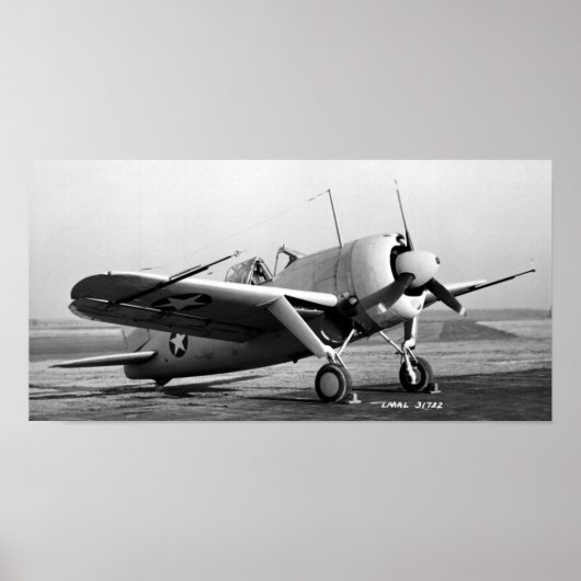 Brewster Buffalo F2A-2 Poster (Vorne)
