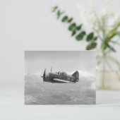 Brewster Buffalo Postkarte (Stehend Vorderseite)