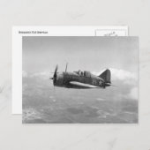 Brewster Buffalo Postkarte (Vorne/Hinten)