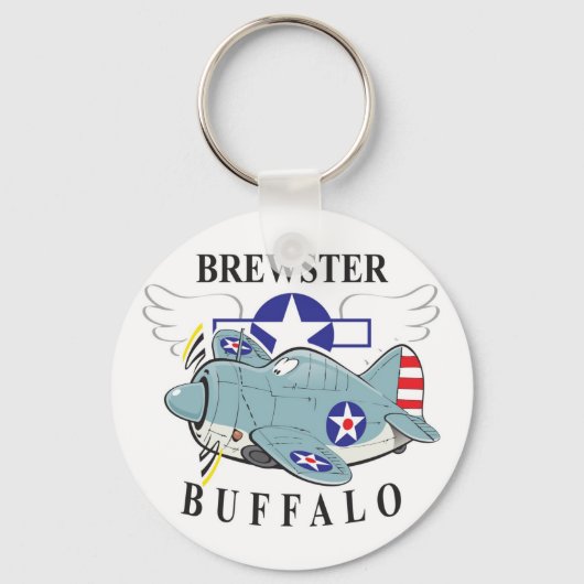 Brewster Buffalo Schlüsselanhänger (Vorderseite)