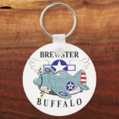 Brewster Buffalo Schlüsselanhänger (Vorderseite)