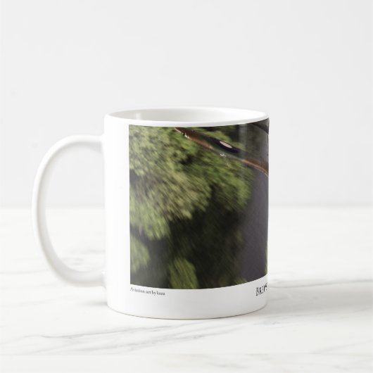 "Brewster F2A Buffalo"mug Kaffeetasse (Links)