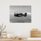 Brewster F2A Buffalo Poster (Küche)