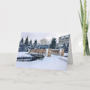 Brewster Gardens im Februar Karte