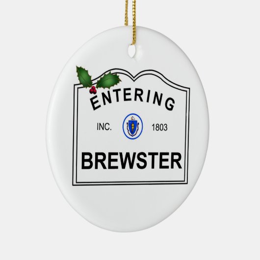 Brewster MA Keramikornament (Rechts)