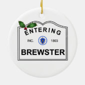 Brewster MA Keramikornament (Hinten)