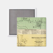 Brewsters Sta., Patterson Magnet (Vorderseite/Rückseite)