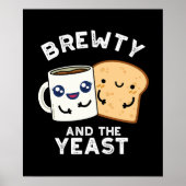 Brewty und der heftige lustige Film Pun Dark BG Poster (Vorne)