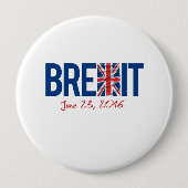BREXIT - 23. Juni 2016 - - Button (Vorderseite)