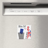 Brexit 31.01.2020 - Blätter des Vereinigten Königr Magnet (In Situ (Geschirrspüler))