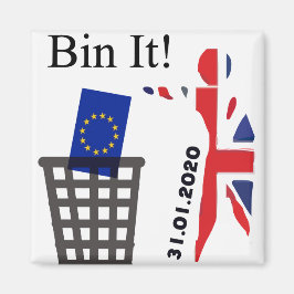 Brexit 31.01.2020 - Blätter des Vereinigten Königr Magnet