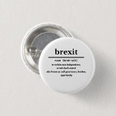 brexit Abzeichen Button (Vorne & Hinten)
