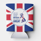 BREXIT Britain Always Great Patriotic Union Jack Dosenkühler (Rückseite)