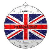 Brexit Briten Dartscheibe (vorne)
