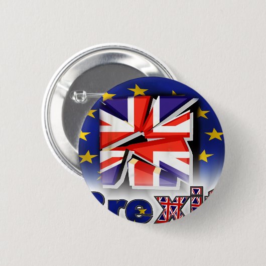 Brexit Button (Vorne & Hinten)