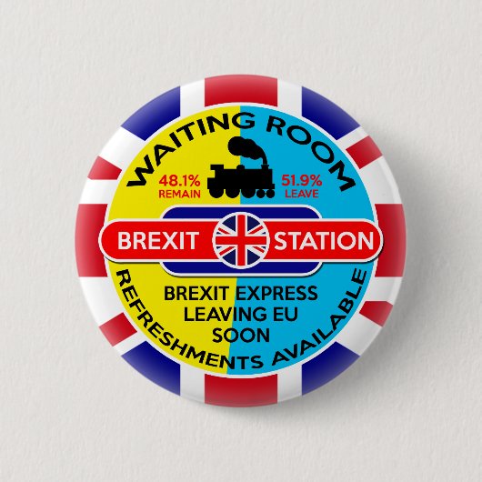 Brexit Button (Vorderseite)