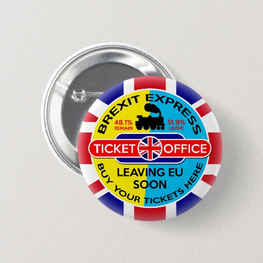 Brexit Button (Vorne & Hinten)