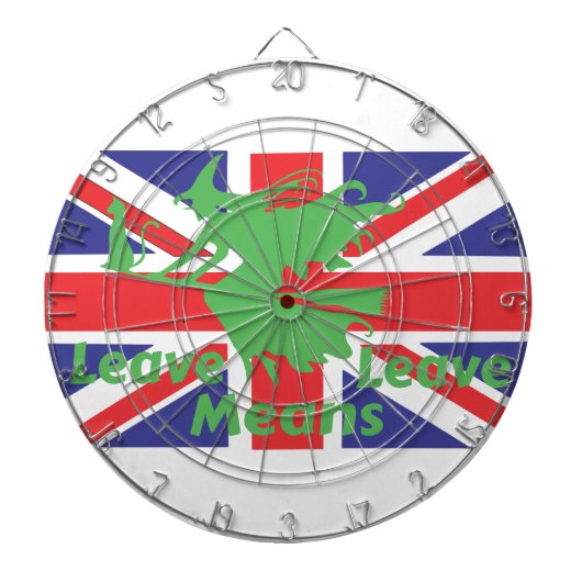 Brexit Dartscheibe (vorne)