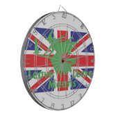 Brexit Dartscheibe (Vorderseite Links)