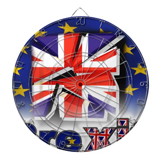 Brexit Dartscheibe (vorne)