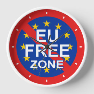 Brexit-EU-FREIZONE Uhr
