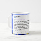 Brexit fördert Philosophie-Tasse Kaffeetasse (Vorderseite Links)