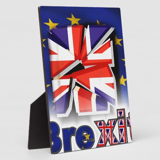 Brexit Fotoplatte (Seite)