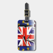 Brexit Gepäckanhänger (Vorderseite vertikal)