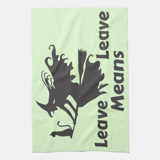 Brexit Geschirrtuch (Vertikal)