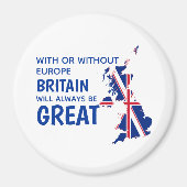 BREXIT GROSSBRITANNIEN EUROPA MAGNET (Vorne)