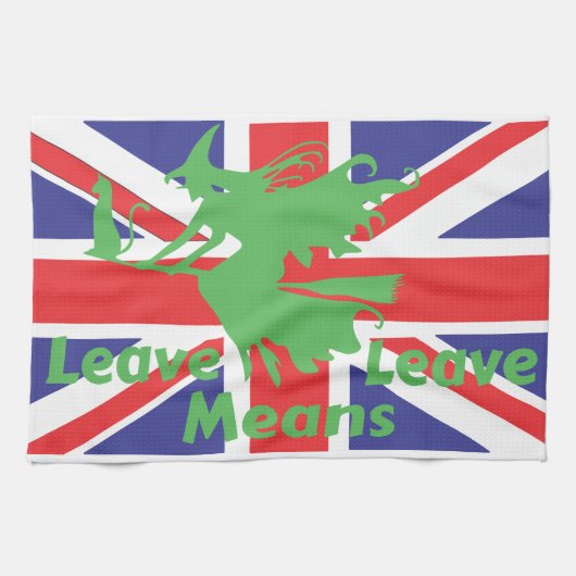 Brexit Handtuch (Horizontal)